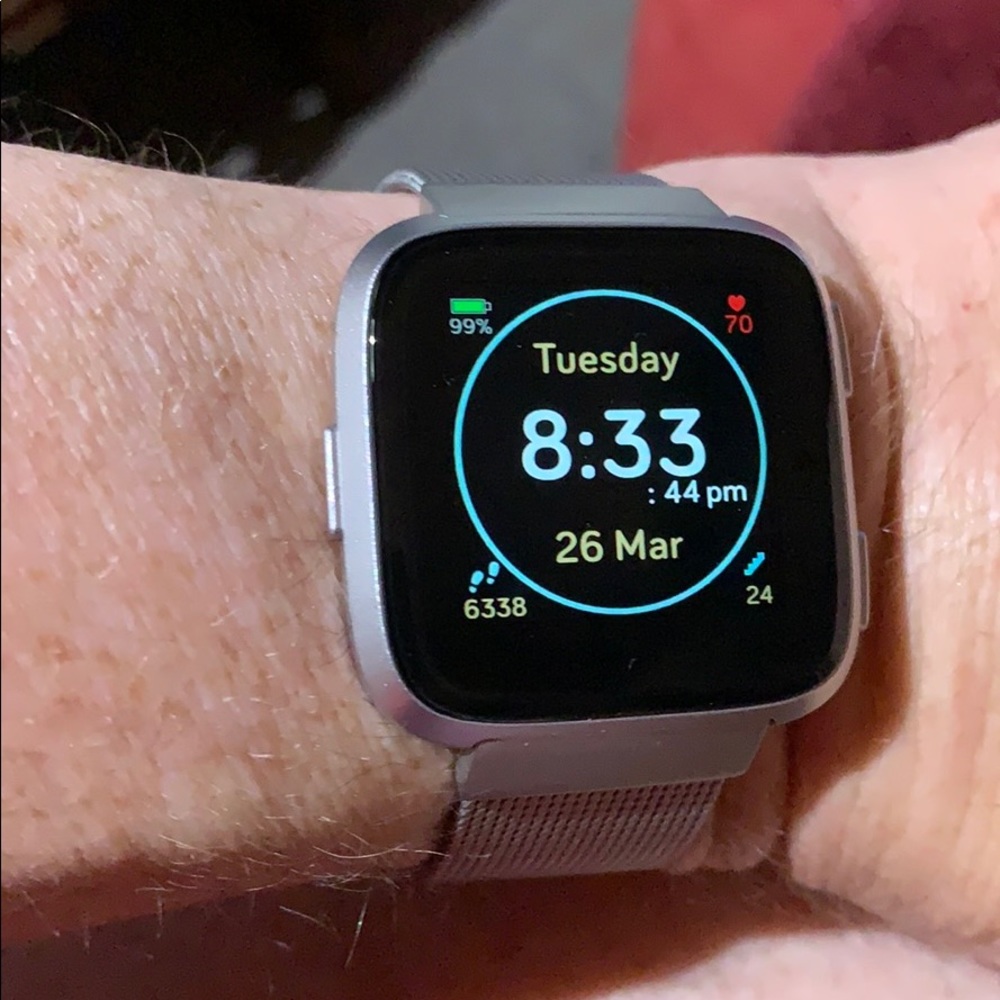 Fitbit Versa smart watch (men’s or women’s)
